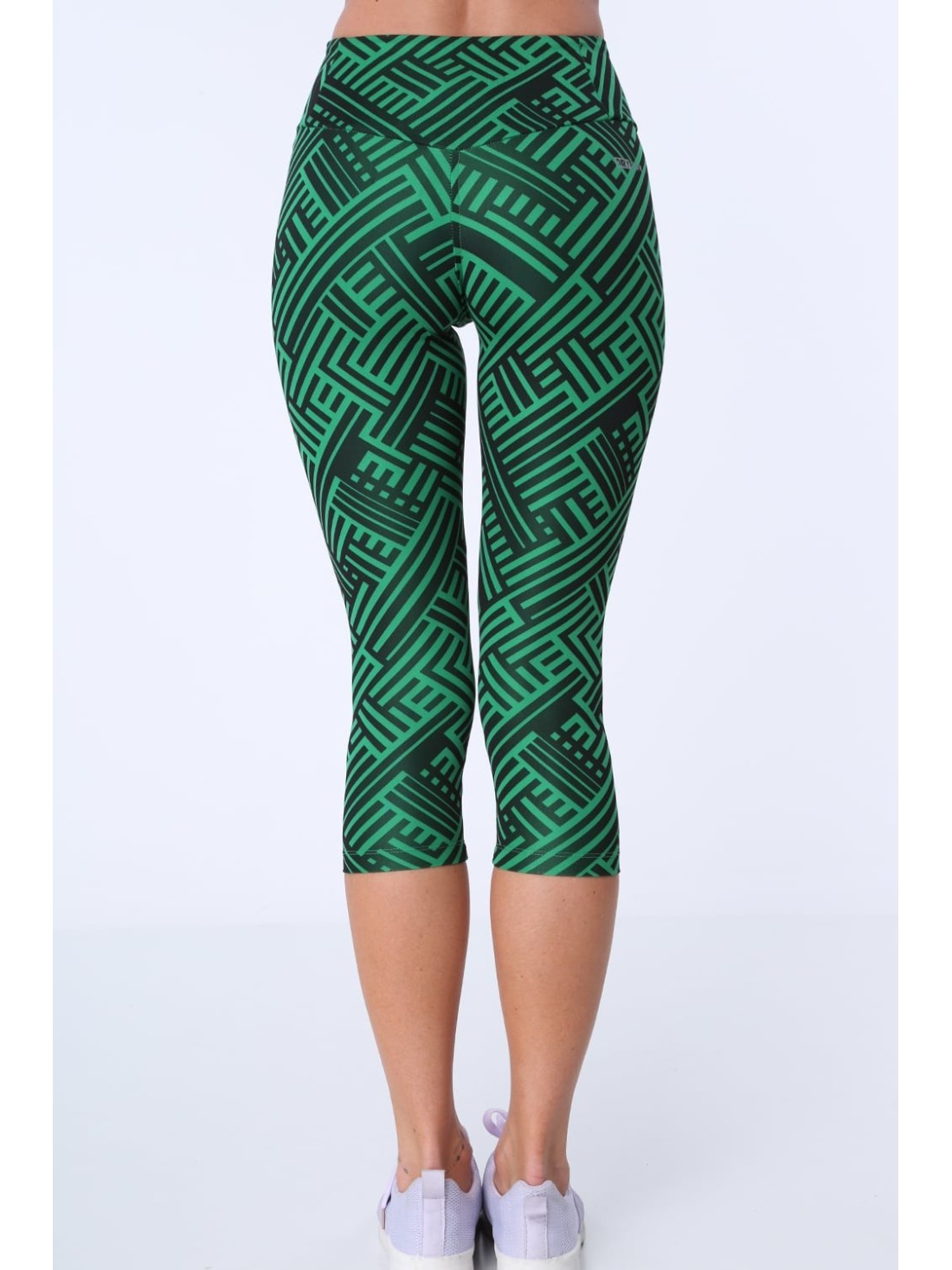 Schwarze und grüne Sportleggings H006 – Online-Shop – Boutique